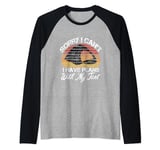 I Have Plans With My Tent Funny Camper Vintage Camping Raglan Baseball Tee
