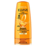 L'Oréal Paris Elvive Baume Huile Extraordinaire, Pour Cheveux Secs ou Étants, Nourrit et Donne Légèreté, Pour une chevelure saine et brillante, avec des huiles précieuses de Marula et Camélia, 200 ml