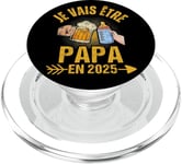 Futur Papa 2025 Annonce Naissance Cadeau Fête Des Pères PopSockets PopGrip pour MagSafe