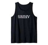 Europa Universalis IV logo white Strategy Game Tank Top