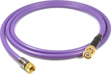 Melodika Bnc Cable - F Plug 10M Purple