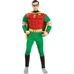 Batman Mens Deluxe Robin Muscles Costume - L