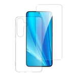 Samsung Galaxy S25 4Smarts 360° Protection Set m. Deksel & Skjermbeskyttelsesglass - Gjennomsiktig