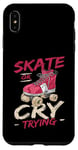 Coque pour iPhone XS Max Design de roller pour homme et femme Roller Derby