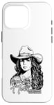 Coque pour iPhone 16 Pro Max Je suis le seul enfer que ma mère ait jamais élevé, Cowgirl