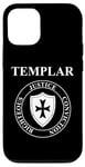 iPhone 12/12 Pro Templar Virtues of the Knights Templar Shield Case