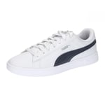 PUMA Mixte Rickie Classic Basket, Navy Silver, 40 EU