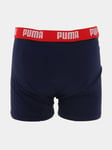 Sous Vêtement Boxer Puma Puma Boys Everyday Basic Boxers 2p Bleu Nuit 158/164