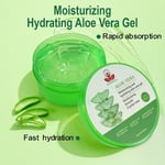 Aloe Vera Face Gel 100% Organic Face Care Cream Natural Soothing Body  X 2 UK