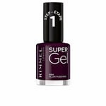 Vernis à ongles Rimmel London Super Gel Plum Pudding Nº 064 [12 ml]