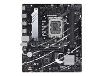 Asus Pro B760m-R D4 - Hovedkort - Micro Atx - Lga1700-Sokkel - B760 Chipset - Usb 3.2 Gen 1 - 2.5 Gigabit Lan - Innbygd Grafikk (Cpu Kreves) - Hd-Lyd (8-Kanalers)