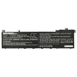 vhbw Batterie compatible avec Asus Zenbook Pro 15 OLED UM535QE-KY255W, UM535QE-KY195W ordinateur portable (8150mAh, 11,55V, Li-polymère)