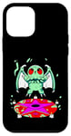 Coque pour iPhone 12 mini Kawaii Cthulhu Mignon Cthulhu Monstre Necronomicon Pastel Goth