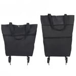 Black Grocery Cart  Trolley Bags Shopping Bag with Wheels  Shopping