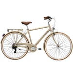 Bysykkel ADRIATICA SITY RETRO MAN 28 BEIGE