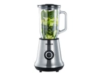 SEVERIN SM 3734 - Bol mixeur blender - 1 litre - 500 Watt - noir/inox brossé