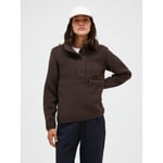 Peak Performance Fleece Snap T-Neck Dame