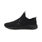 PUMA Women's Better Foam Prowl Slip on Cross Trainer Sneaker, Black, 6 UK