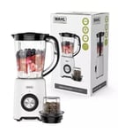 Wahl Blender Heavy Duty Table Jug W/ Grinder Incl. 2Speed 1.5L 500W White- ZY122