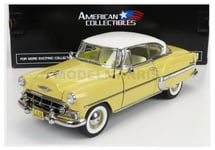 SUN-STAR 01608 Chevrolet - Bel Air Coupe 1953 - Jaune Blanc - 1/18