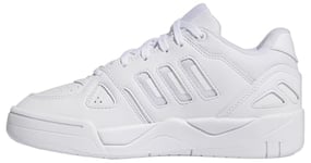 adidas Mixte MIDCITY Low Shoes Chaussures de Basket-Ball, Cloud White/Cloud White/Grey One, 36 EU