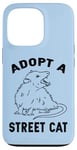 iPhone 13 Pro Funny Adopt a Street Cat Possum Lover Case