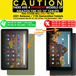 2x TECHGEAR MATTE ANTI GLARE Screen Protectors for Amazon Fire HD 10 / Plus 2021