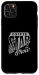 Coque pour iPhone 11 Pro Max Cafetière Barista Cafetière pour amateurs de caféine