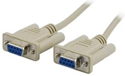 Deltaco DEL-25B seriekabel Beige 5 m