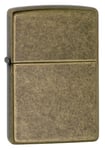 Zippo - Modèle de Base - Antique Brass - Essence Briquet Coupe-Vent, Rechargeable, dans Une boîte Cadeau de Haute qualité 60001567 Normal, Bronze