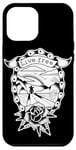 Coque pour iPhone 14 Pro Max Live Free x Moto Rider x Rose Blackwork