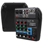 4 Channel Music Console Mixer Sound Mixing For USB Home Production LSO