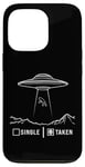 iPhone 13 Pro single taken alien UFO valentine's day single man UFO alien Case