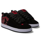 DC Shoes Homme Court Graffik Basket, Noir, Blanc, Rouge 1, 48.5 EU