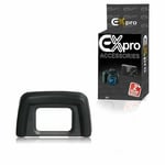 Ex-Pro Rubber EyeCup Eyepiece DK-24 for Nikon Camera D3000, D3100, D5000, D5100