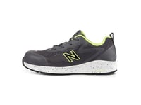 New Balance Sik. Sko Str. 42 - Logic Grey M/Snøre, Acteva Mellemsål, Slidstærk Tekstil