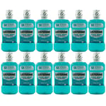 Listerine Cool Mint Mouth Rinse 12 X 500ml Extra Fresh - Daily Mouthwash