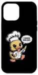 Coque pour iPhone 12 Pro Max Chef Cook Duck – Dictons humoristiques mignons graphiques sarcastiques humoristiques