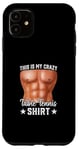 Coque pour iPhone 11 C'est mon t-shirt de tennis de table fou Ping Pong Player