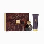 Avon Far Away Glamour for Her Three Piece Gift Set with Eau de Parfum 50ml, Body Lotion 125ml and Purse Spray 10ml in a Gift Box, Oriental and Woody Scent Notes, Long Lasting Formula, Cruelty Free