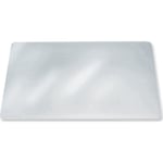 Skriveblokk, 50 x 65 cm, refleksfri klar PVC-plast