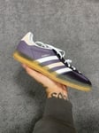 adidas Gazelle Indoor Womens Purple Fashion Trainers - 5.5 UK IE2956✅