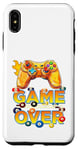 Coque pour iPhone XS Max Game Over Vintage Retro Jeux Vidéo Gaming