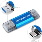 Clé Usb 512Go Usb 3.0 Type C Clé Usb C Otg Usb Flash Drive Pour Type C Appareils Android/Pc/Mac (512Go, Bleu)