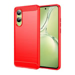 Oneplus Nord Ce4 Lite      Carbon Fibre Case    [Red]