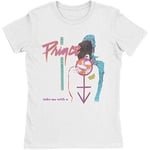 Prince Take Me With U Ladies Official Tee Shirt Brand New Various Sizes