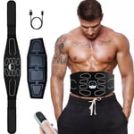 Electronic EMS Muscle Stimulator Abdominal Toning Belt with Remote Control Ab Tr