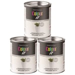 3x Paint Factory Brilliant White Gloss Tin Paint Fast Dry Indoor Outdoor 300ml