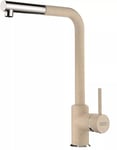 FRANKE 115.0668.383 Sirius L Side Pull-Out Robinet d'évier de Cuisine, Chromé/Beige