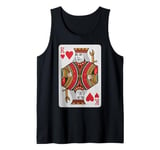 King Of Hearts Valentines Day Cool V-Day Couple Matching Tank Top